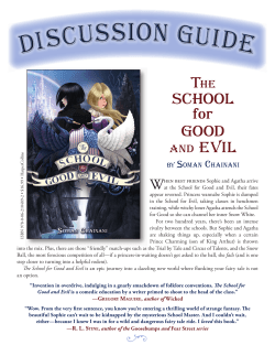discussion guide - School for Good and Evil