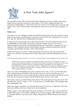 John Agnew in New York.docx