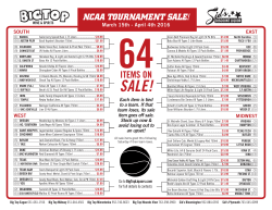 items on - big top liquors