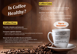 Coffee Pros Coffee Cons