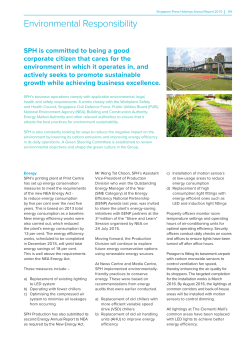 Environment Responsibility