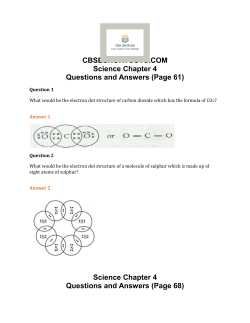 Carbon and its Compounds
