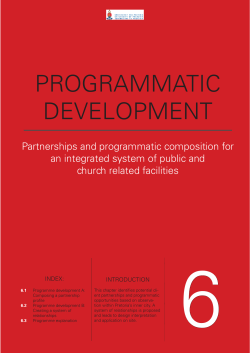 Programmatic develoPment