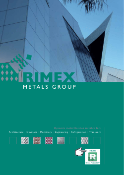 The full Rimex brochure.