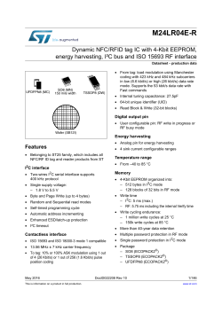 M24LR04E-R - STMicroelectronics