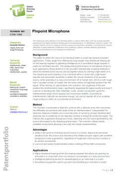 Pinpoint Microphone
