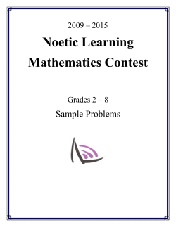 2 - Noetic Learning
