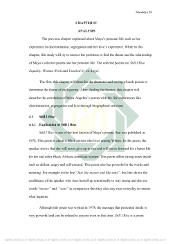 CHAPTER IV ANALYSIS The previous chapter explained