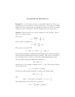 Examples - Purdue Math