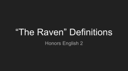 userfiles/3843/my files/the raven definitions?