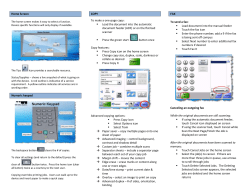 Home Screen Numeric keypad COPY To make a one