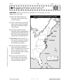 Mapping History Activity 7