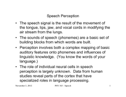 Speech - Acsu Buffalo