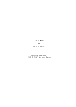 THE C WORD by Nicole Taylor.fdx