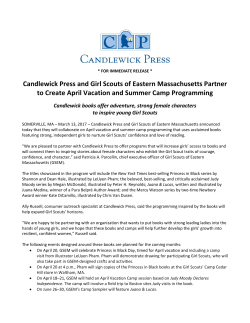 Candlewick Press and GSEMA Collaborate on April Vacation and