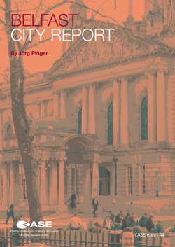 belfast city report - LSE Research Online