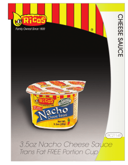 3.5oz Nacho Cheese Sauce