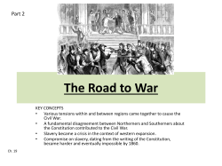The Road to War - Oasis High School