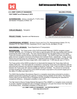 Gulf Intracoastal Waterway, TX