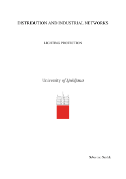 DISTRIBUTION AND INDUSTRIAL NETWORKS