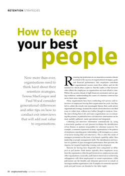 How to Keep Your Best People