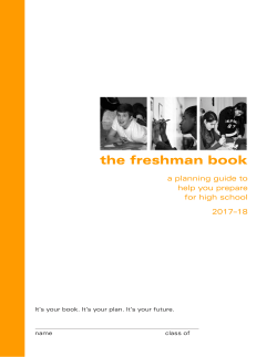the freshman book