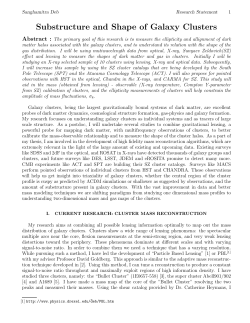 Substructure and Shape of Galaxy Clusters