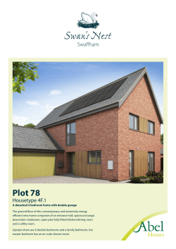 Plot 78 - Abel Homes
