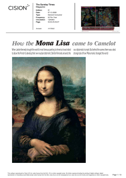 The London Sunday Times Magazine