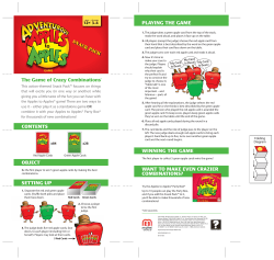 Adventurous Apples To Apples&trade; Snack Pack
