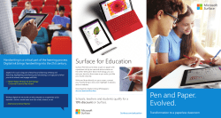 Pen and Paper. Evolved.