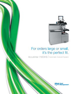 For orders large or small, it`s the perfect fit.