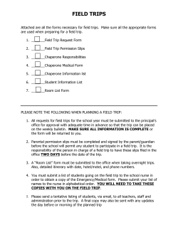 field trips - Everett Area School District