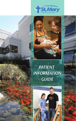 2016 Patient Information Guide