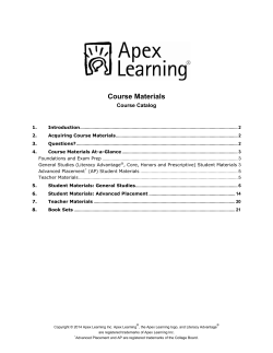 Course Materials - Global Student Network