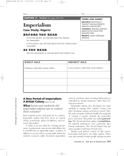 Imperialism Ch11.2
