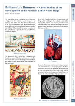 Britannia`s Banners - A Brief Outline of the