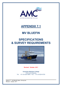 Bluefin Specification Data Sheet
