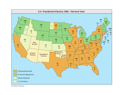 U.S. Presidential Election,1892: Electoral Vote