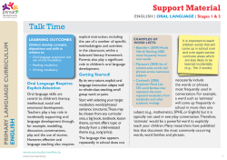 Talk Time - CurriculumOnline.ie