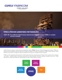 FPMS Workforce Methodology CASE 755