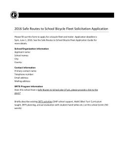 2013 Legislative Report Template