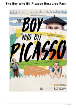 The Boy Who Bit Picasso Resource Pack