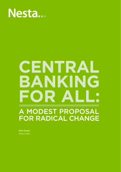 a modest proposal for radical change