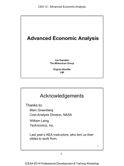 Economic Analysis