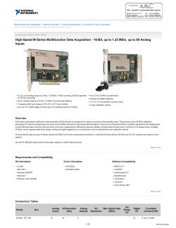 Data Sheet - National Instruments