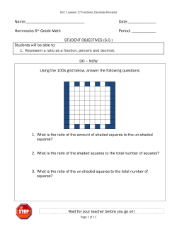 Note Packet - Metcalfe County Schools