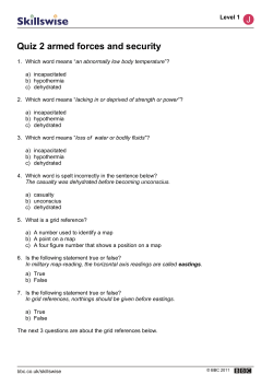Quiz 2 armed forces and security