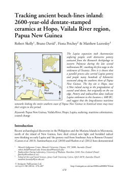 Tracking ancient beach-lines inland: 2600-year-old