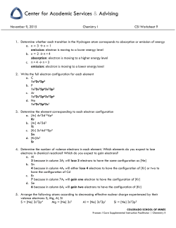 CSM 101 Fall 2010 Timeline